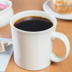 Homer Laughlin By Steelite International HL58300 Ivory (American White) 12 Oz. Executive Mug - 36/Case