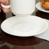 Arcoroc G3751 Daring Porcelain Saucer For G3745 Porcelain Cup By Arc Cardinal - 24/Case