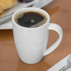 Syracuse China 905356511 Slenda 4.5 Oz. Royal Rideau White Espresso Cup - 36/Case