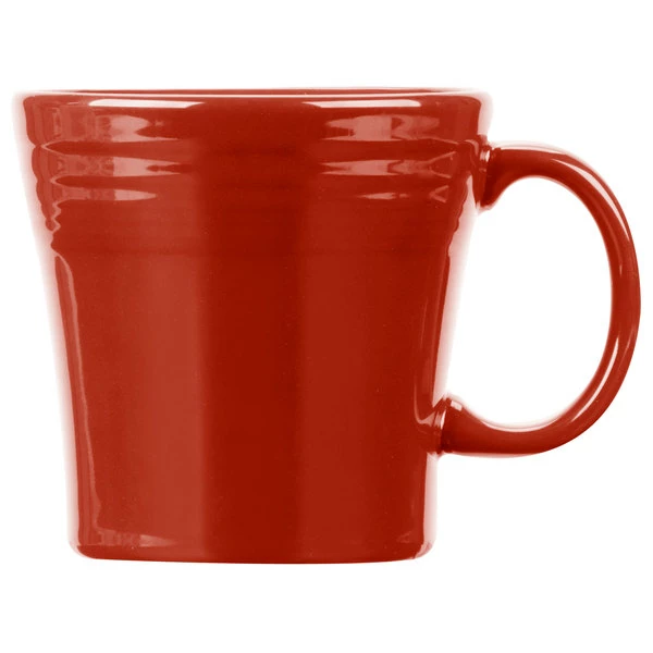 Fiesta® Dinnerware From Steelite International Fiesta® Dinnerware From Steelite International HL1475326 Scarlet 15 Oz. Tapered China Mug - 12/Case 2 Fiesta® Dinnerware From Steelite International Fiesta® Dinnerware From Steelite International HL1475326 Scarlet 15 Oz. Tapered China Mug - 12/Case - Image 2