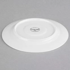 Syracuse China 987659332 Silk 6" Round Royal Rideau White Porcelain Saucer - 36/Case 7 Syracuse China 987659332 Silk 6" Round Royal Rideau White Porcelain Saucer - 36/Case -Rak Porcelain shop 1112064