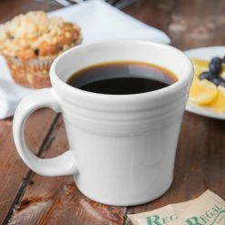 Fiesta® Dinnerware From Steelite International Fiesta® Dinnerware From Steelite International HL1475100 White 15 Oz. Tapered China Mug - 12/Case