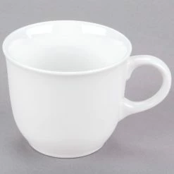 Syracuse China 911194015 Reflections 8 Oz. Aluma White Porcelain Tea Cup - 36/Case 8 Syracuse China 911194015 Reflections 8 Oz. Aluma White Porcelain Tea Cup - 36/Case -Rak Porcelain shop 1130582