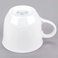 Syracuse China 911194015 Reflections 8 Oz. Aluma White Porcelain Tea Cup - 36/Case 9 Syracuse China 911194015 Reflections 8 Oz. Aluma White Porcelain Tea Cup - 36/Case -Rak Porcelain shop 1130583