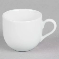 10 Strawberry Street RB0011 Classic White 3 Oz. White Porcelain Ballet Espresso Cup With Saucer - 24/Case 9 10 Strawberry Street RB0011 Classic White 3 Oz. White Porcelain Ballet Espresso Cup With Saucer - 24/Case -Rak Porcelain shop 1139564