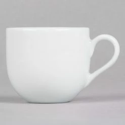 10 Strawberry Street RB0011 Classic White 3 Oz. White Porcelain Ballet Espresso Cup With Saucer - 24/Case 10 10 Strawberry Street RB0011 Classic White 3 Oz. White Porcelain Ballet Espresso Cup With Saucer - 24/Case -Rak Porcelain shop 1139565