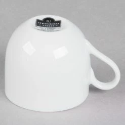 10 Strawberry Street RB0011 Classic White 3 Oz. White Porcelain Ballet Espresso Cup With Saucer - 24/Case 11 10 Strawberry Street RB0011 Classic White 3 Oz. White Porcelain Ballet Espresso Cup With Saucer - 24/Case -Rak Porcelain shop 1139566