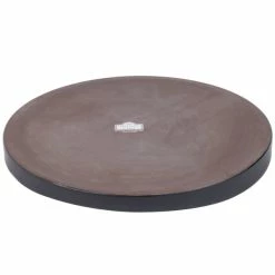 10 Strawberry Street RPPLE-BLKTRAY Matte Wave 12 3/4" Black Stoneware Tray - 9/Case -Rak Porcelain shop 1190845