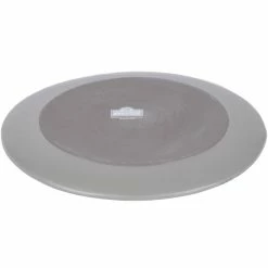 10 Strawberry Street RPPLE-GREYDIN Matte Wave 10 3/4" Gray Dinner Stoneware Plate - 12/Case -Rak Porcelain shop 1191193