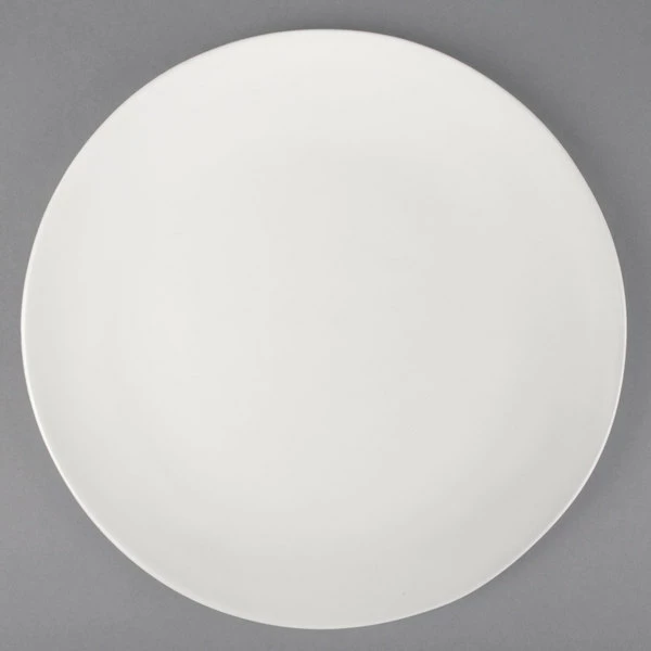 10 Strawberry Street RPPLE-WHTDIN Matte Wave 10 3/4" White Dinner Stoneware Plate - 12/Case 2 10 Strawberry Street RPPLE-WHTDIN Matte Wave 10 3/4" White Dinner Stoneware Plate - 12/Case - Image 2