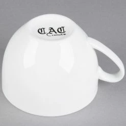 CAC China CAC MAJ-1 Majesty European Bone China 8 Oz. Cup - 36/Case 8 CAC China CAC MAJ-1 Majesty European Bone China 8 Oz. Cup - 36/Case -Rak Porcelain shop 1201279
