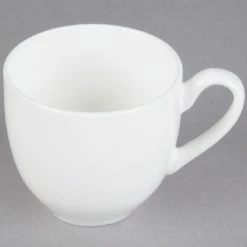 CAC China CAC MAJ-35 Majesty European Bone China 3.5 Oz. Cup - 36/Case 7 CAC China CAC MAJ-35 Majesty European Bone China 3.5 Oz. Cup - 36/Case -Rak Porcelain shop 1201390