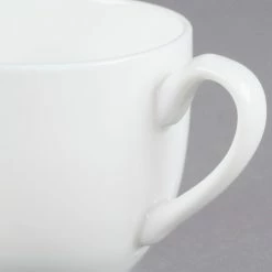 CAC China CAC MAJ-35 Majesty European Bone China 3.5 Oz. Cup - 36/Case 9 CAC China CAC MAJ-35 Majesty European Bone China 3.5 Oz. Cup - 36/Case -Rak Porcelain shop 1201392