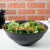10 Strawberry Street RPPLE-BLKSRVBWL Matte Wave 80 Oz. Black Serving Stoneware Bowl - 4/Case