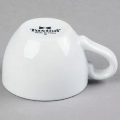Tuxton BPF-0301 3 Oz. Porcelain White China Cappuccino / Espresso Cup - 24/Case 7 Tuxton BPF-0301 3 Oz. Porcelain White China Cappuccino / Espresso Cup - 24/Case -Rak Porcelain shop 1245259