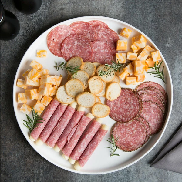 10 Strawberry Street RPPLE-WHTTRAY Matte Wave 12 3/4" White Stoneware Tray - 9/Case 1 10 Strawberry Street RPPLE-WHTTRAY Matte Wave 12 3/4" White Stoneware Tray - 9/Case