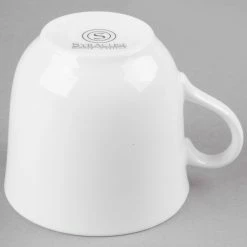 Syracuse China Syracuse 911190011 International 6 Oz. Bone China Round Tea Cup - 36/Case -Rak Porcelain shop 1325568