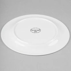 Syracuse China Syracuse 911190033 International 9" Bone China Round Plate - 24/Case -Rak Porcelain shop 1325646