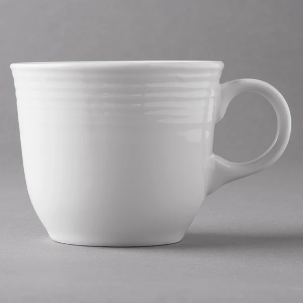 Syracuse China 911196015 Repetition 8 Oz. Aluma White Porcelain Tea Cup - 36/Case 2 Syracuse China 911196015 Repetition 8 Oz. Aluma White Porcelain Tea Cup - 36/Case - Image 2