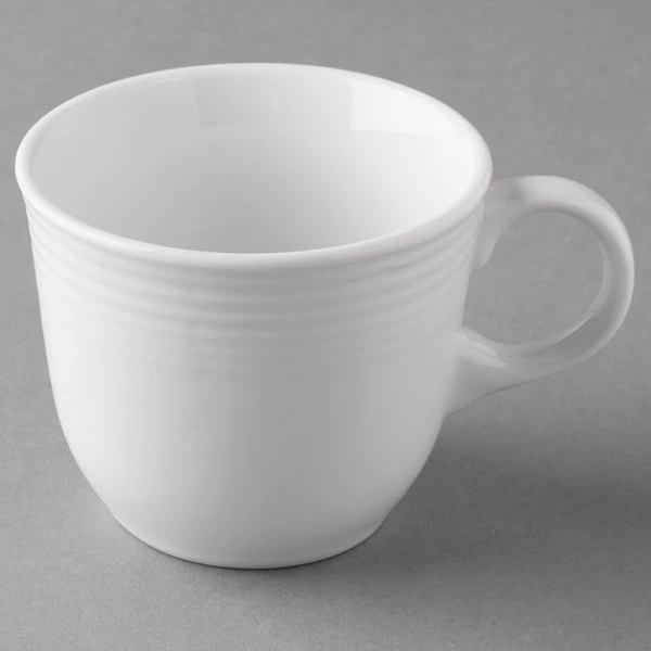 Syracuse China 911196015 Repetition 8 Oz. Aluma White Porcelain Tea Cup - 36/Case 3 Syracuse China 911196015 Repetition 8 Oz. Aluma White Porcelain Tea Cup - 36/Case - Image 3