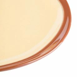 Syracuse China 922226358 Terracotta 12" Mustard Seed Yellow Plate - 12/Case -Rak Porcelain shop 1325720