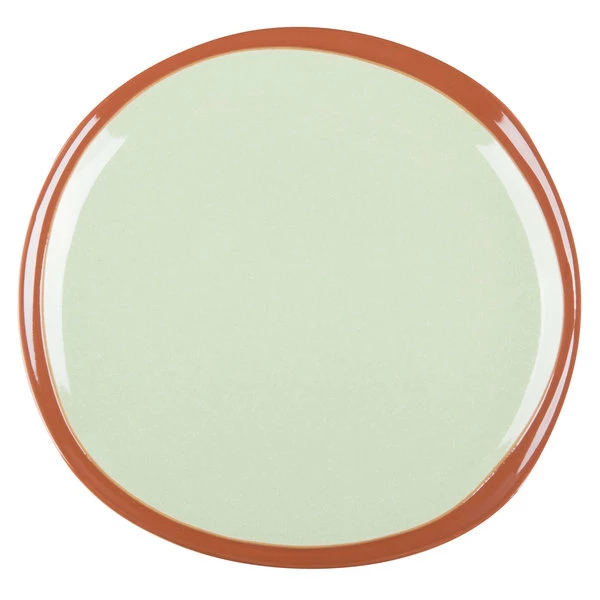 Syracuse China 922224358 Terracotta 12" Fern Green Plate - 12/Case 2 Syracuse China 922224358 Terracotta 12" Fern Green Plate - 12/Case - Image 2