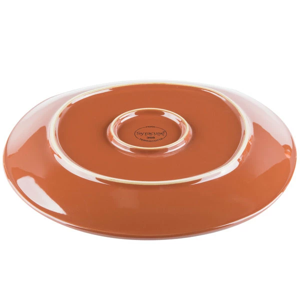 Syracuse China 922224358 Terracotta 12" Fern Green Plate - 12/Case 3 Syracuse China 922224358 Terracotta 12" Fern Green Plate - 12/Case - Image 3