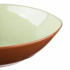 Syracuse China 922224353 Terracotta 21 Oz. Fern Green Bowl - 12/Case -Rak Porcelain shop 1325782