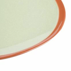 Syracuse China 922224352 Terracotta 10 3/4" Fern Green Plate - 12/Case -Rak Porcelain shop 1325788