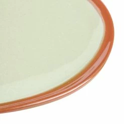 Syracuse China 922224350 Terracotta 6 3/8" Fern Green Plate - 12/Case -Rak Porcelain shop 1325792