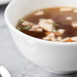 Syracuse China Syracuse 911190014 International 9.75 Oz. Bone China Round Bouillon - 36/Case -Rak Porcelain shop 1326084