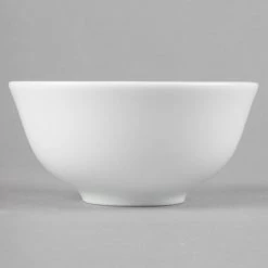 Syracuse China Syracuse 911190014 International 9.75 Oz. Bone China Round Bouillon - 36/Case -Rak Porcelain shop 1326087