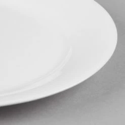 Syracuse China Syracuse 911190001 International 10 1/2" Bone China Round Dinner Plate - 12/Case -Rak Porcelain shop 1326097