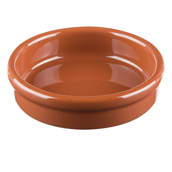Syracuse China 922229900 Terracotta 4 Oz. Cazuela Bowl - 24/Case 2 Syracuse China 922229900 Terracotta 4 Oz. Cazuela Bowl - 24/Case - Image 2