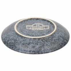 10 Strawberry Street BISEKI-9S Biseki 6" Blue Stoneware Saucer - 36/Case -Rak Porcelain shop 1342506