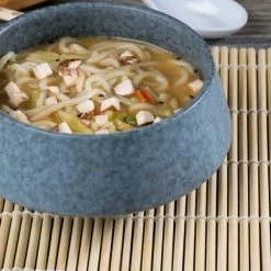 10 Strawberry Street BISEKI-11 Biseki 20 Oz. Blue Stoneware Demi Bowl - 12/Case -Rak Porcelain shop 1342541