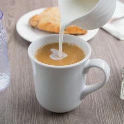 World Tableware BW-1150 Basics 8.5 Oz. Bright White Porcelain Tall Cup - 36/Case -Rak Porcelain shop 1347741