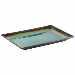 World Tableware BF-13 Hakone 13 1/2" X 9 1/4" Stoneware Platter - 12/Case 9 World Tableware BF-13 Hakone 13 1/2" X 9 1/4" Stoneware Platter - 12/Case -Rak Porcelain shop 1350527