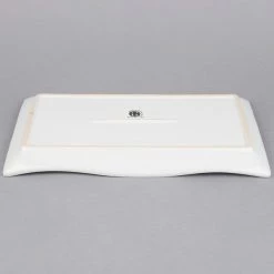 American Metalcraft Prestige RTWVY1 14 3/8" X 8 3/4" Wavy Stoneware Platter 8 American Metalcraft Prestige RTWVY1 14 3/8" X 8 3/4" Wavy Stoneware Platter -Rak Porcelain shop 1364314