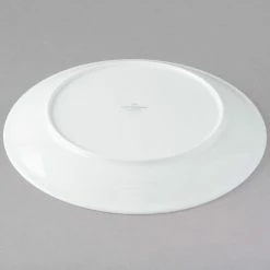 Chef & Sommelier FN509 Infinity 12" White Coupe Bone China Plate By Arc Cardinal - 12/Case -Rak Porcelain shop 1380990
