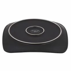 World Tableware BF-10 Hakone 10 1/2" Square Stoneware Plate With Round Detailing - 12/Case -Rak Porcelain shop 1389758