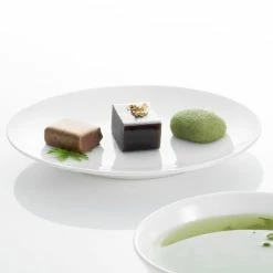 Villeroy & Boch 16-3272-2661 Stella Hotel 6 1/4" White Bone Porcelain Flat Coupe Plate - 6/Case