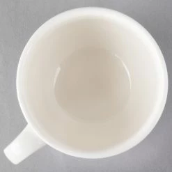 Villeroy & Boch 16-2238-1271 Bella 7.5 Oz. White Porcelain Stackable Cup - 6/Case -Rak Porcelain shop 1422322