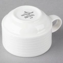 Villeroy & Boch 16-4003-1451 Sedona Function 3.5 Oz. White Porcelain Cup - 6/Case -Rak Porcelain shop 1423488