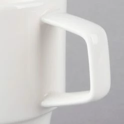 Villeroy & Boch 16-4004-4895 Affinity 13.5 Oz. White Porcelain Stackable Mug With Handle - 6/Case -Rak Porcelain shop 1423708