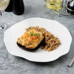 Villeroy & Boch 16-4033-2630 Blossom 10 1/2" White Bone Porcelain Flat Plate - 6/Case