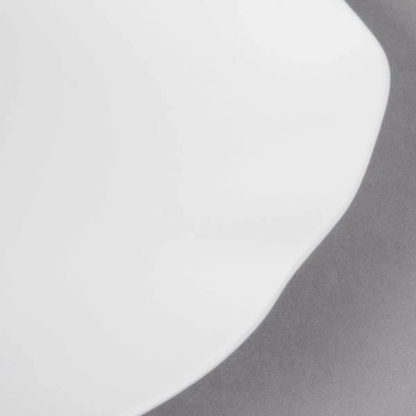 Villeroy & Boch 16-4033-2650 Blossom 8 1/4" White Bone Porcelain Flat Plate - 6/Case 4 Villeroy & Boch 16-4033-2650 Blossom 8 1/4" White Bone Porcelain Flat Plate - 6/Case - Image 4