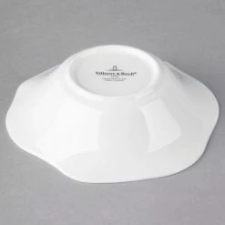 Villeroy & Boch 16-4033-2700 Blossom 9" White Bone Porcelain Deep Plate - 6/Case -Rak Porcelain shop 1423982