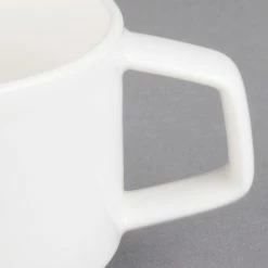 Villeroy & Boch 16-4004-1271 Affinity 7.5 Oz. White Porcelain Stackable Cup - 6/Case -Rak Porcelain shop 1425708