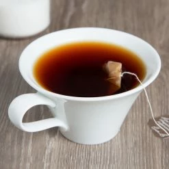 Schonwald 9135372 Fine Dining 7.5 Oz. Continental White Porcelain Cup - 12/Case